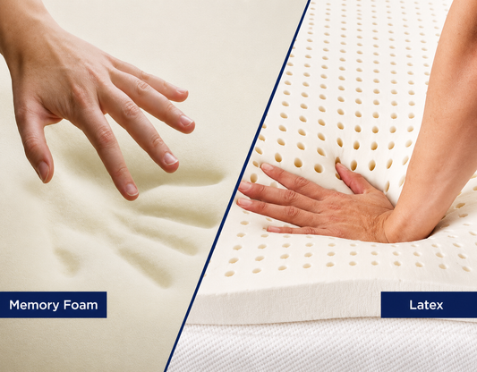 Latex vs Memory Foam: Which Is Better for Back Pain?