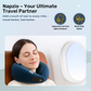 Napzio Travel Neck Pillow ( Blue )