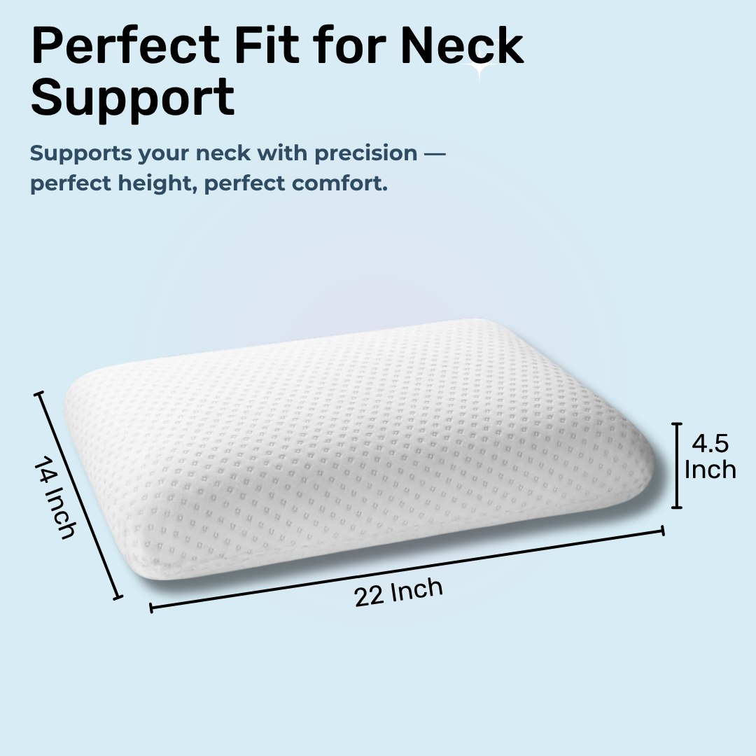 Napzio Cool Gel Orthopedic Memory Foam Pillow