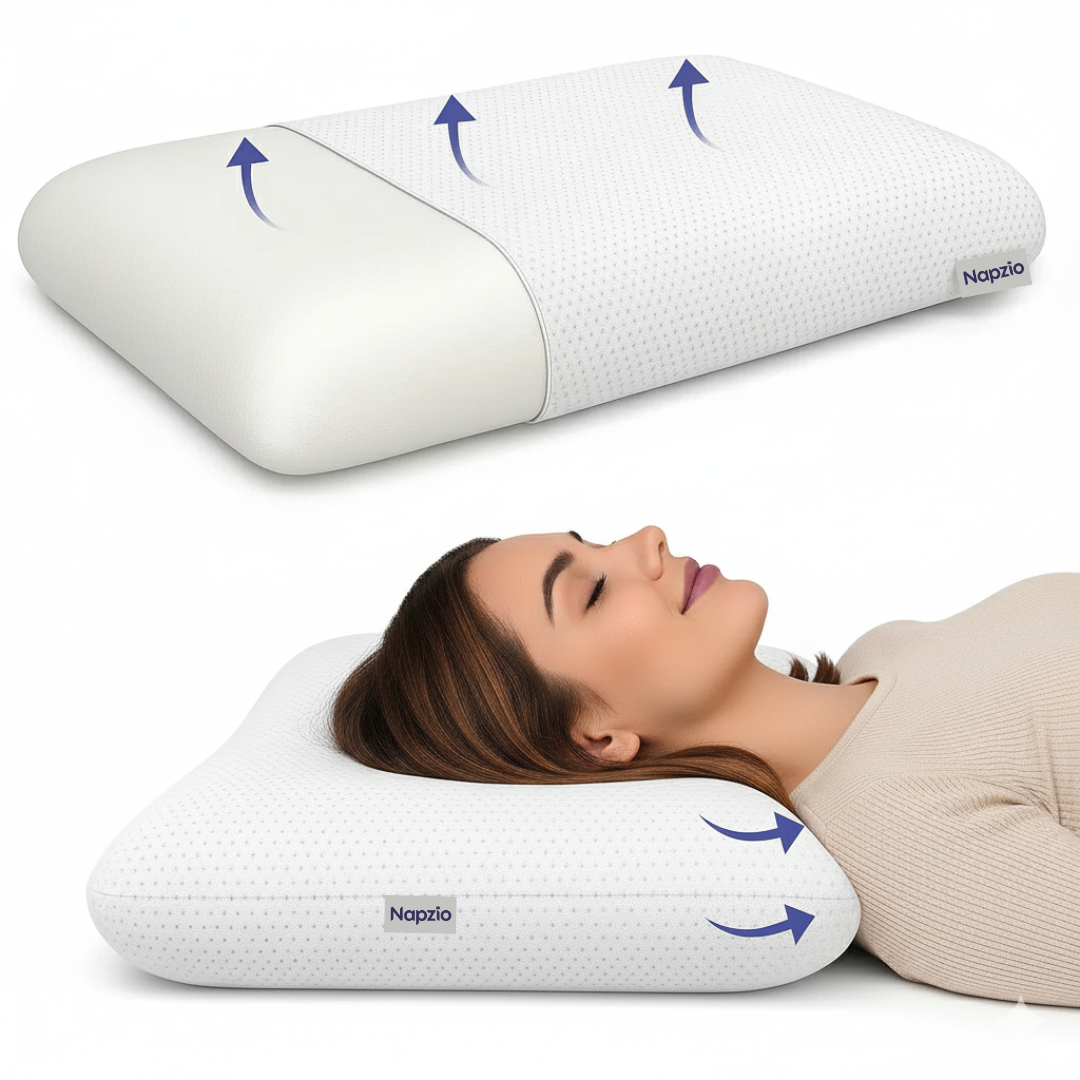 Napzio Letax Technology Memory Foam Pillow