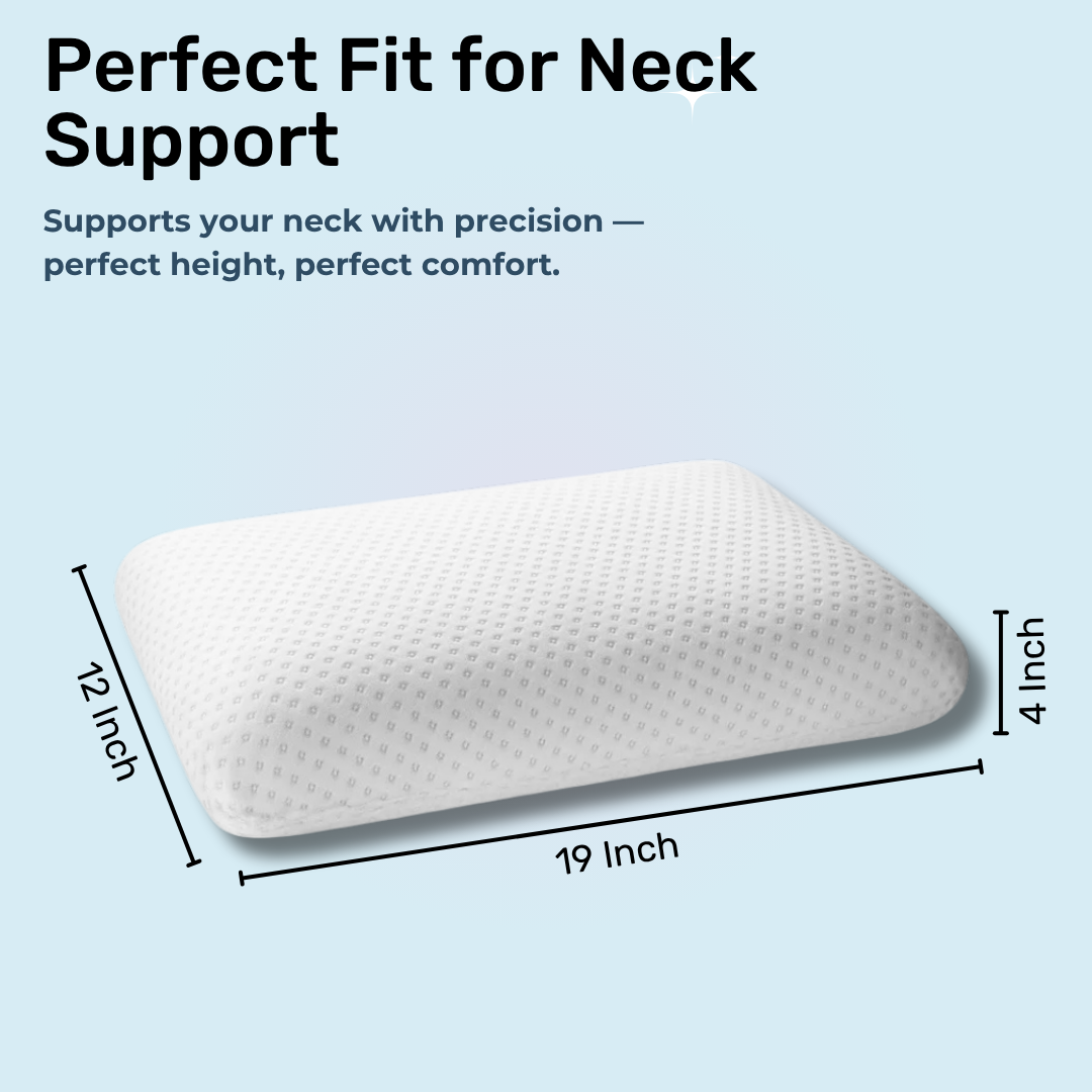 Napzio Letax Technology Memory Foam Pillow
