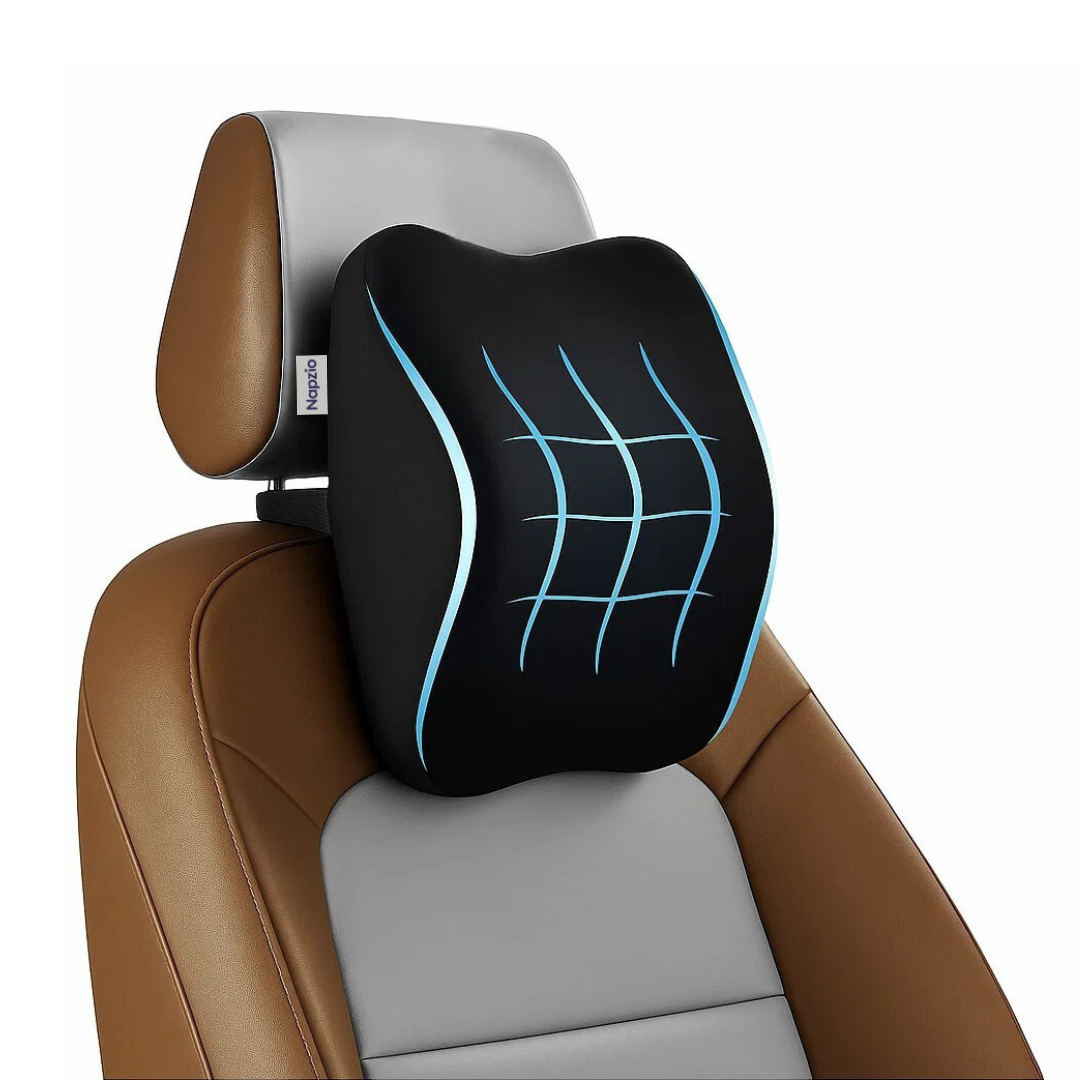 Napzio Memory Foam Car Neck Pillow